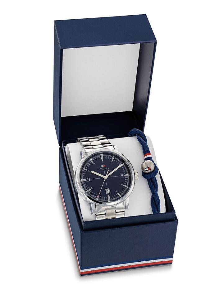 1点極限点 [トミーヒルフィガー] 時辰儀 TOMMY HILFIGER 2770149 腕輪仕掛ける  青み文字記号盤 [並行輸入品]