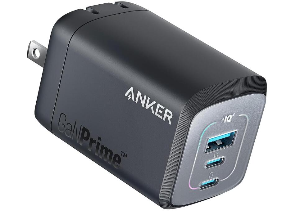 Anker Prime Wall Charger (100W, 3 ports, GaN) (黒いこと)