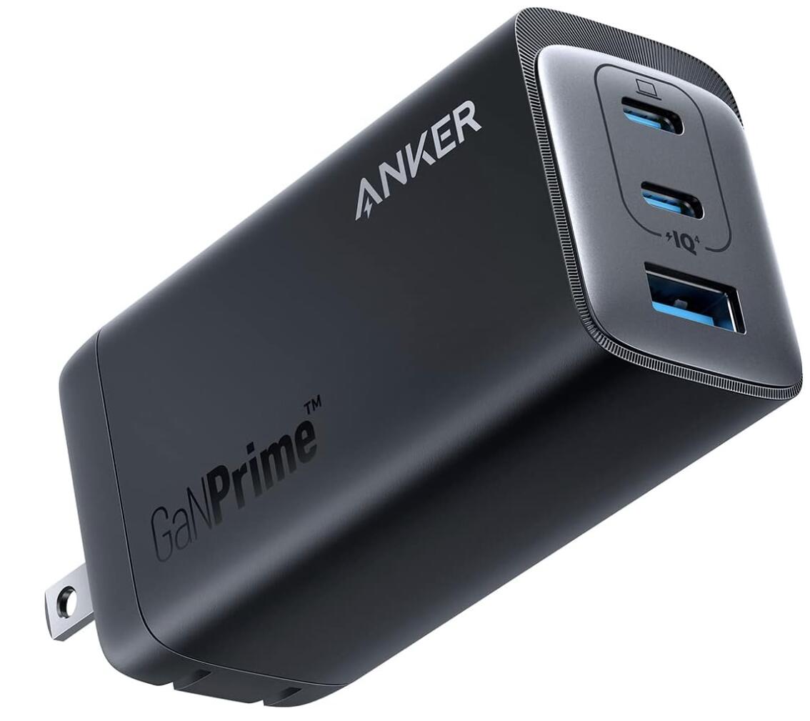 Anker 737 Charger (GaNPrime 120W) (USB PD 申し受ける器) (黒いこと)