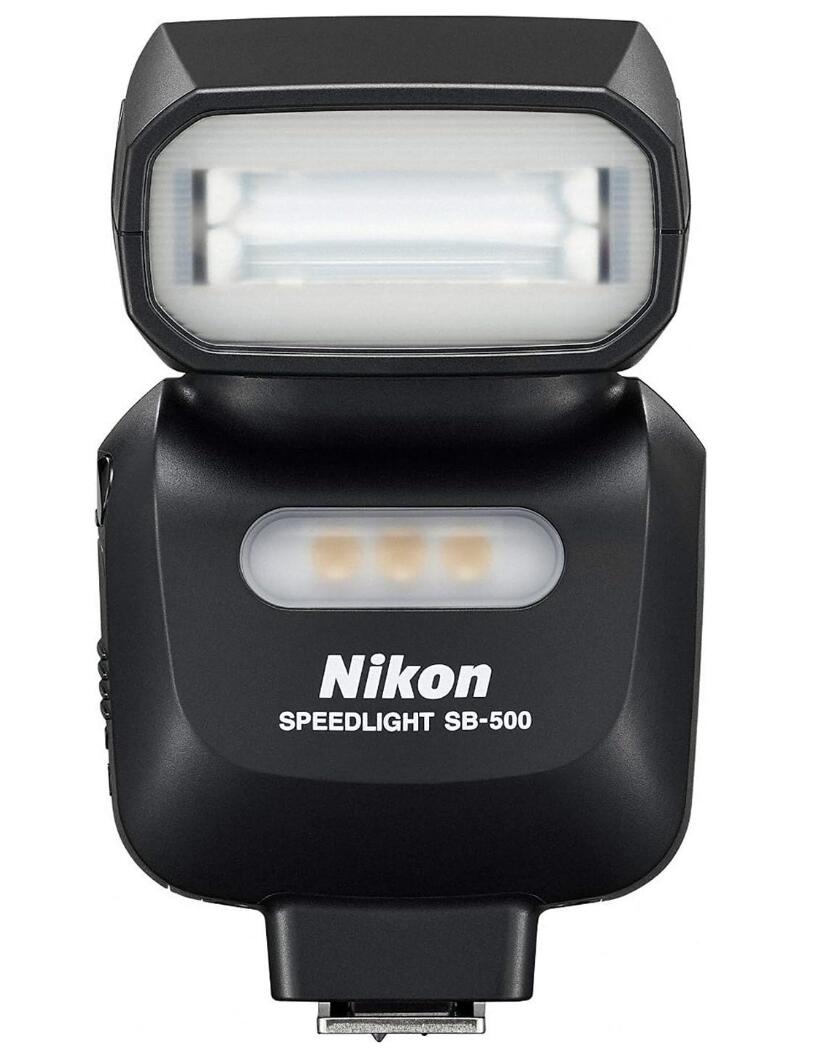 【新品未当て嵌める】Nikon ニコン 素早さ点火装置 SB-500 i-TTL相応う 閃光電球 閃光電球 LED点火装置内蔵 ※外箱に庫入れ傷あり