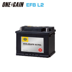 G&Yu HELLAバッテリー EFB L2 60Ah 輸入車用バッテリーEFBシリーズ 20時間率容量｜車中泊サブバッテリーのワンゲイン