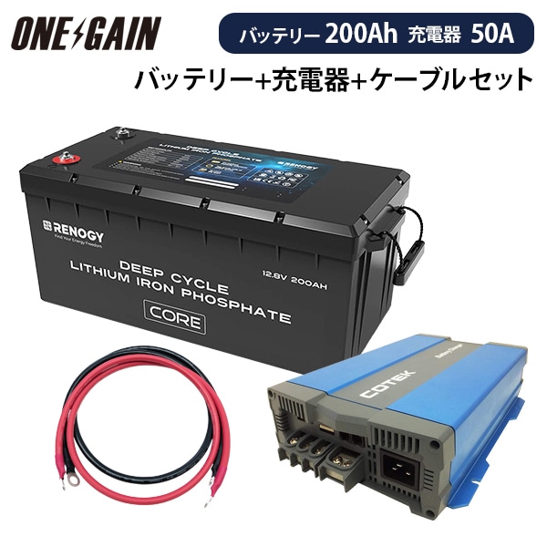 RENOGY リン酸鉄リチウムイオンバッテリー RBT100LFP12SH-G2-JP リン酸鉄リチウムイオンバッテリー 1個