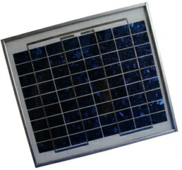 中型 小型ソーラーパネル 太陽光発電モジュール DB010-12 最大出力10.0W ケーブル付属有り