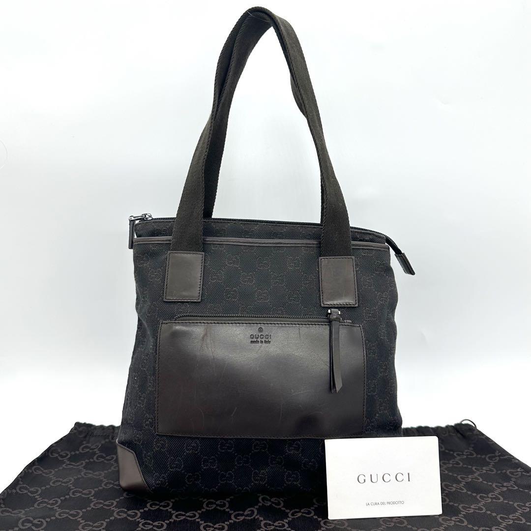 楽天市場】グッチ GUCCI ジャッキー GG柄 ハンドバッグ GG柄 黒