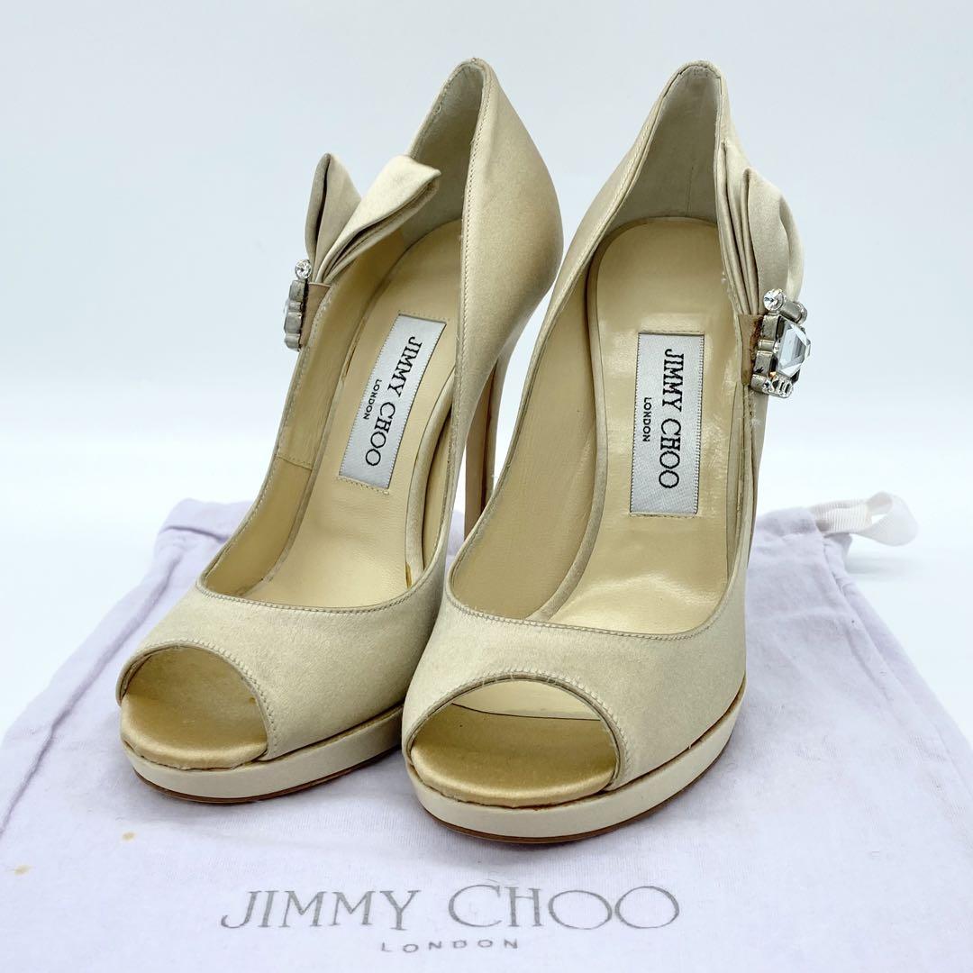 【美品】ジミーチュウ　JIMMY CHOO Romy60 38 楽天市場】ジミーチュウ JIMMY CHOO パンプス ポインテッドトゥ