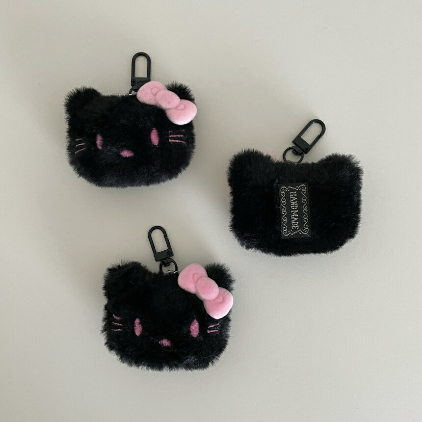 ハローキティ チャーム キーリング 日焼けキティ 焦げキティ