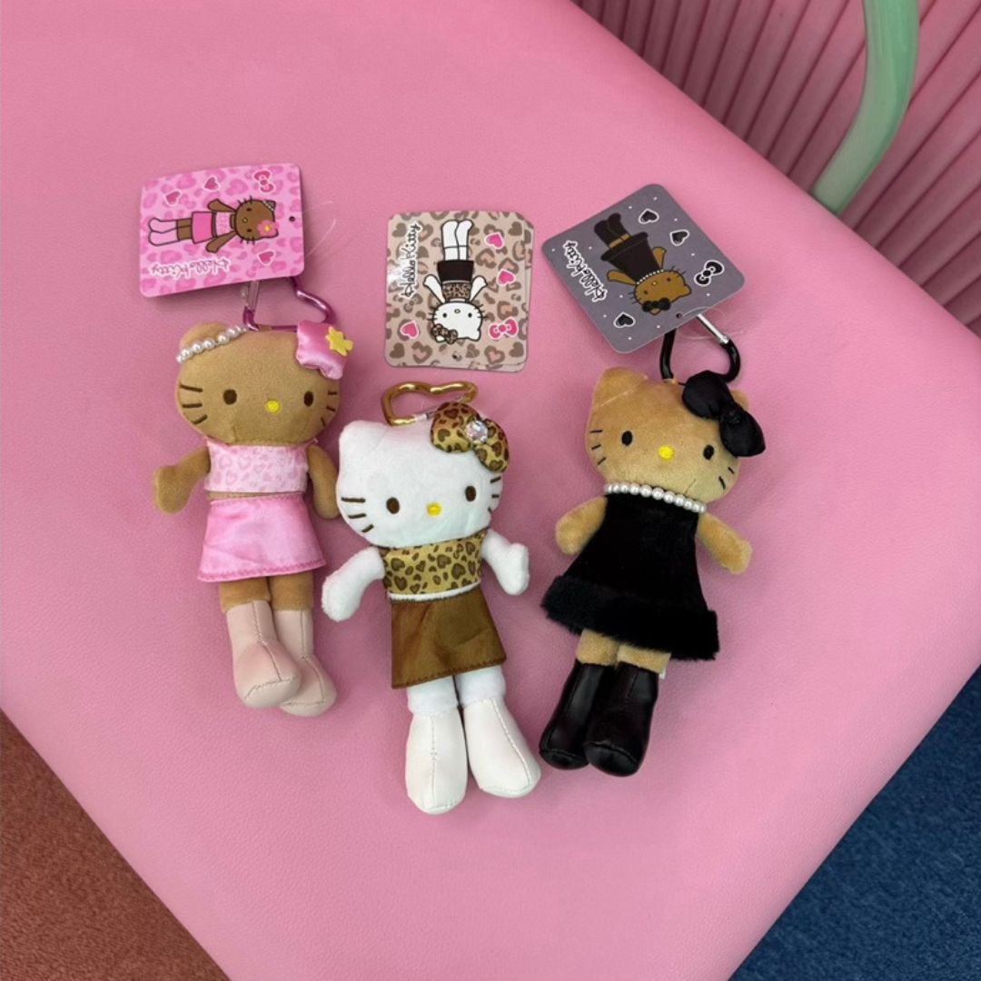 ハローキティ メタルキーホルダー　KITTY&MIMMY チャーム　ご当地 足長 ハローキティ メタルキーホルダー KITTY&MIMMY チャーム ご当地