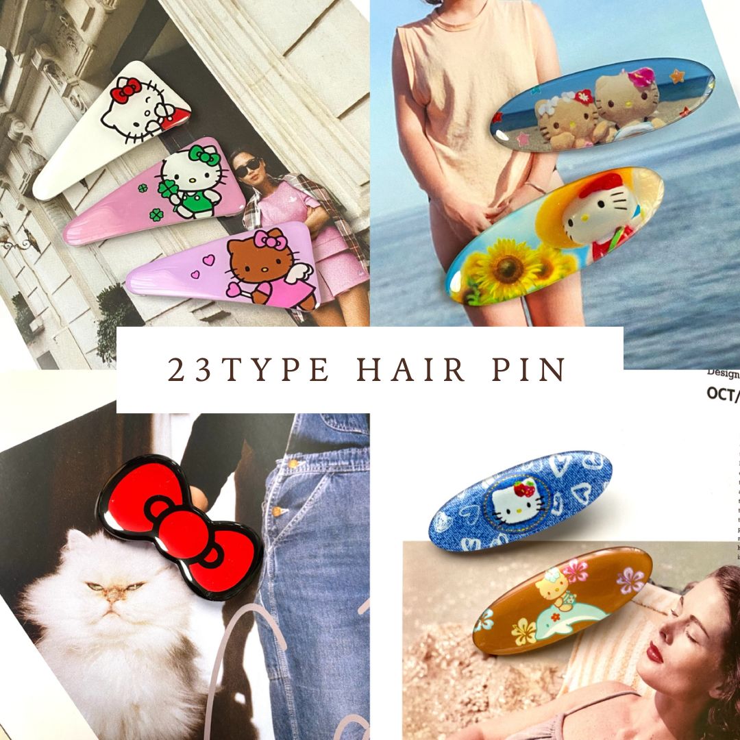 日焼けキティ サーフボード ハイビスカス ハワイアンステッカー キラキラ 日焼けキティ サーフボード ハイビスカス ハワイアンステッカー