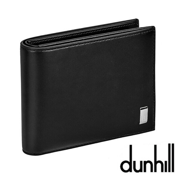 【10％クーポン券別れ別れ中 6/4～6/11】ダン吸血鬼 dunhill SIDECAR BLACK  メンズ 黒いこと  二つ折り紙入れ  19F2F32AT001R