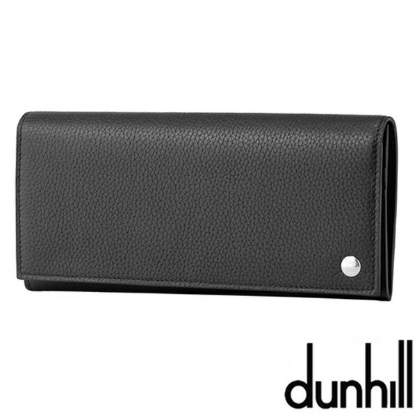 ダン吸血鬼 dunhill BOSTON  メンズ 黒いこと  長紙入れ ウォレット L2V310A