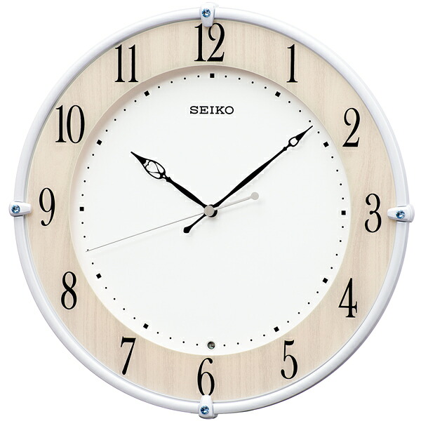 【SEIKO CLOCK】 セイコークロック 電波時計 掛け時計 アナログ KX242B｜1MORE（ワンモア）