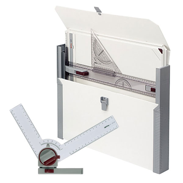 ロットリング ラピッドボード プロセット A3 pro 製図ボード 三角スケール付き 定規 三角定規 Sobolewscy Pl