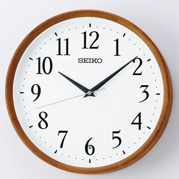 【4/4～4/10 10％OFFクーポン配布中】SEIKO セイコークロック ホワイト 掛時計 電波クロック KX264B