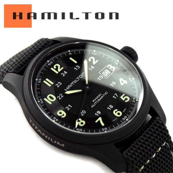 hamilton khaki field mechanical titanium