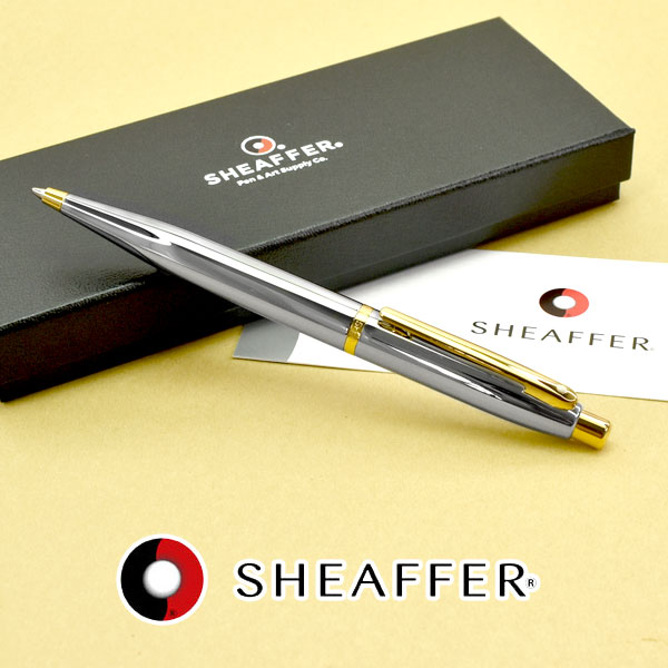 楽天市場 Sheaffer シェーファー Vfm ヴィエフエム ポリッシュトクロームgtt ボールペン 油性 Vfm N Bp 1more ワンモア