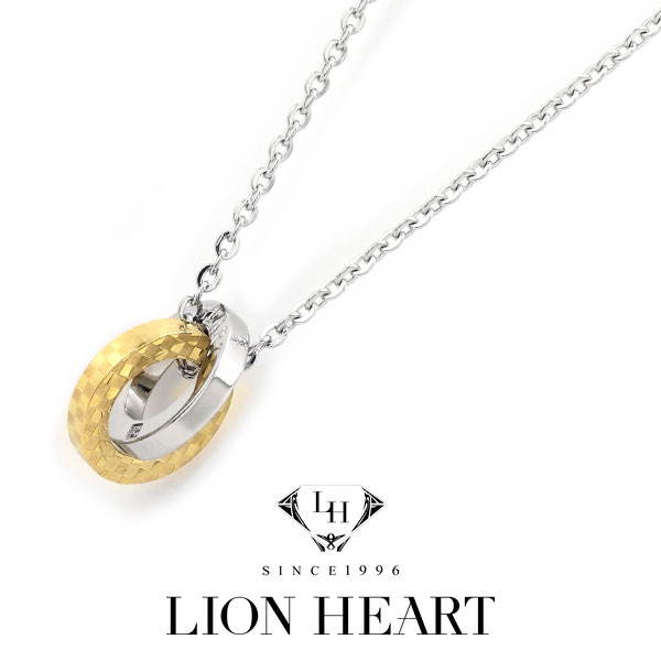 LION HEART ライオンハート レディース ペンダントネックレス 04N135SLYG【送料無料】【ネコポス可】