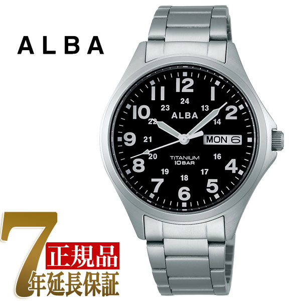 楽天市場】セイコー アルバ SEIKO ALBA クオーツ チタン メンズ 腕時計