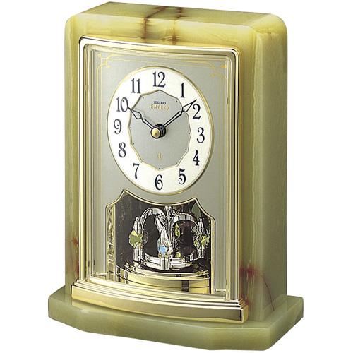 【SEIKO CLOCK EMBLEM】セイコー エムブレム オーセンティック 置時計 クリスタルガラス HW465G 28,875円