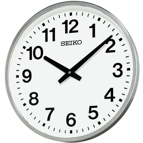 【10％クーポン券別れ別れ中 6/4～6/11】【SEIKO CLOCK】セイコー 執務室時辰儀 室外 防雨 掛け時計 KH411S