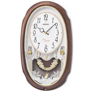 【4/4～4/10 10％OFFクーポン配布中】セイコークロック SEIKO CLOCK アミューズ時計 掛け時計 アナログ AM260A