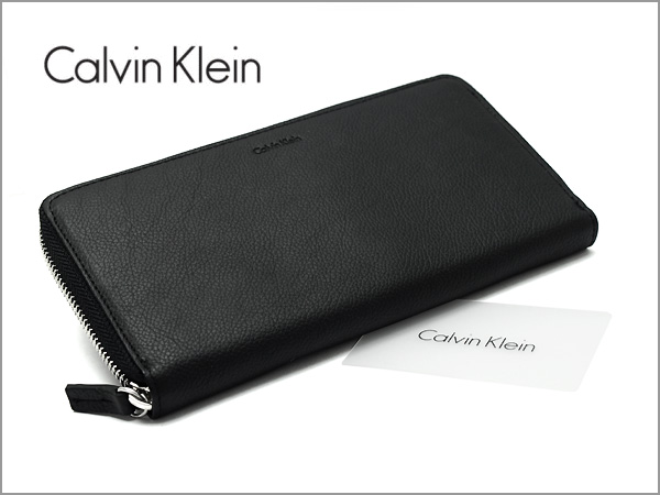 【楽天市場】【Calvin Klein】カルバンクライン 財布 ウォレット メンズ ラウンドファスナー長財布 ブラック 79442【ネコポス
