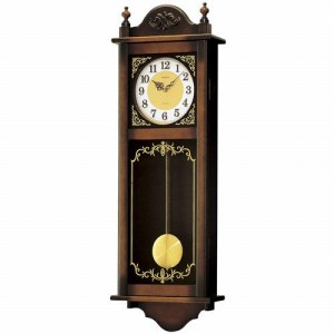 【2/19～2/23 10％オフクーポン散り散り中】【SEIKO CLOCK】セイコー 鐘\u0026ストライク 電磁波掛け時計 RQ307A