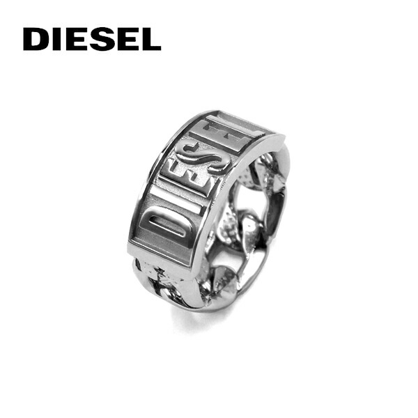 DIESELディーゼル リング 指輪 メンズ シルバー DX1449040 ディーゼル アクセサリー メンズ 指輪 シルバー DX1449040