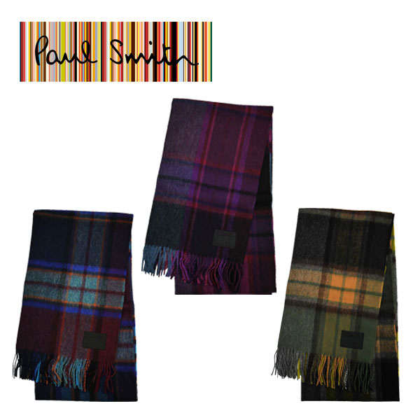 ★美品★ポールスミス ウールシルクストール ネイビー系 ドット 小紋 ビジカジ 楽天市場】Paul Smith ポールスミス メンズ レディースロゴ刺繍