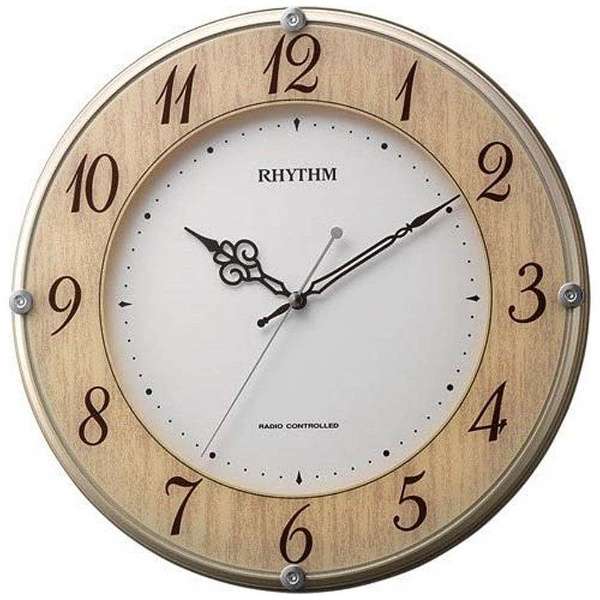 楽天市場】【RHYTHM】 リズム時計 スモールワールドノエルNS 電波時計