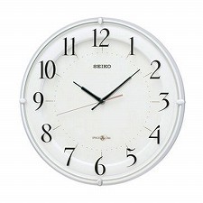 【SEIKO CLOCK】セイコークロック製セイコー SEIKO 衛星電波クロック 掛け時計 GP216W ホワイト｜1MORE（ワンモア）