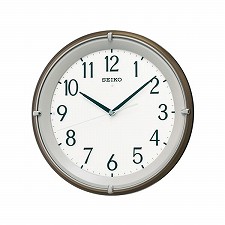 【SEIKO CLOCK】セイコークロック製セイコー SEIKO 自動全面点灯 電波 掛け時計 KX203B ブラウン｜1MORE（ワンモア）
