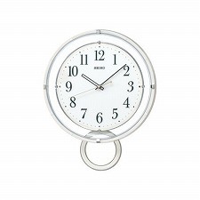 【SEIKO CLOCK】セイコークロック製セイコー SEIKO 電波 振り子時計 掛け時計 PH205W ホワイト