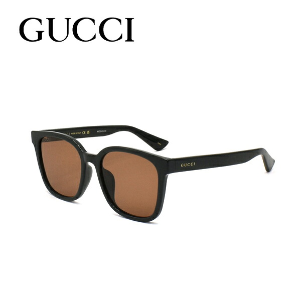 【4/4～4/10 10％OFFクーポン配布中】グッチ サングラス GUCCI 正規品 アジアンフィット UVカット 紫外線カット メンズ レディース ユニセックス GG1346SK-005