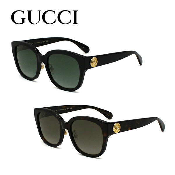 【ポイント5倍!7/19~26】グッチ サングラス GUCCI 正規品 アジアンフィット UVカット 紫外線カット メンズ レディース ユニセックス GG1409SK|1MORE(ワンモア)