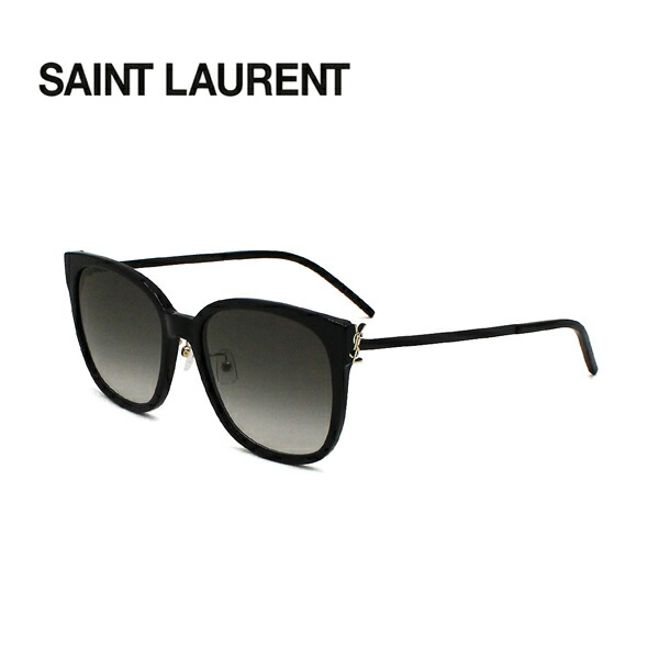 【4/14～4/17 10％オフクーポン配布中】サンローラン サングラス SAINT LAURENT 正規品 アジアンフィット UVカット 紫外線カット メンズ レディース ユニセックス SLM48SCK-002