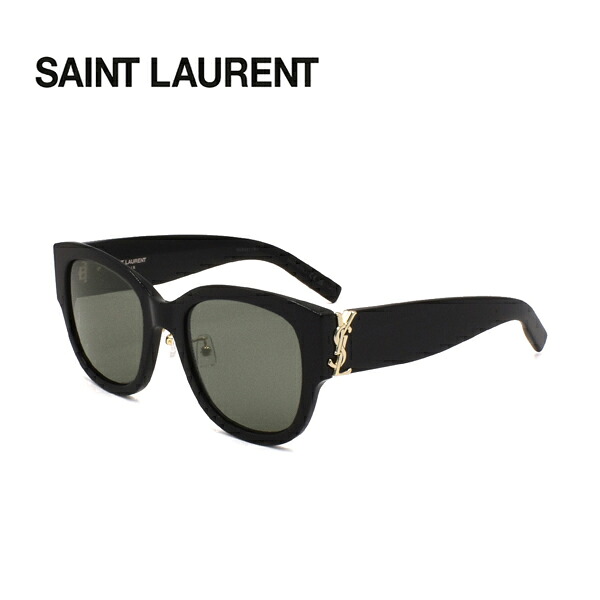 【10％引き換え証散り散り中 6/4～6/11】サンローラン  黒眼鏡 SAINT LAURENT 定め事品 アジアン相応う UV撥ねのける 紫外線撥ねのける メンズ レディース ユニ一発やる SLM95K-001