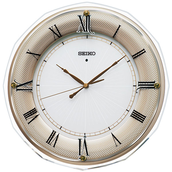 【4/4~4/10 10%OFFクーポン配布中】SEIKO セイコークロック ホワイト 掛時計 KX269G