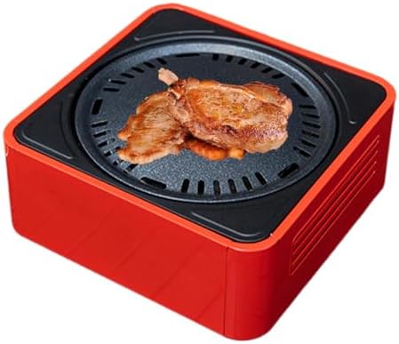 卓上グリル BBQグリル キャンプ用 ポータブル炭火ストーブ BBQコンロ 家庭用 庭用 アウトドア キャンプ 軽量 バーベキューグリル 炭火式|ワンオブアカインド 店