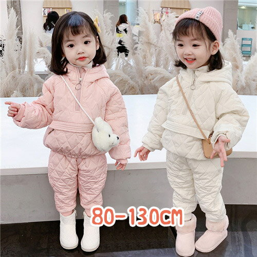 女の子 秋 冬 セットアップ 上下セット 長袖 カジュアルパンツ 2点セット キッズ 冬服 厚手 コート スカート ジュニア パ