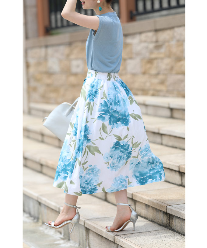 豪華ラッピング無料 CELINE スカート 緑☆ collection 2015 Resort ...