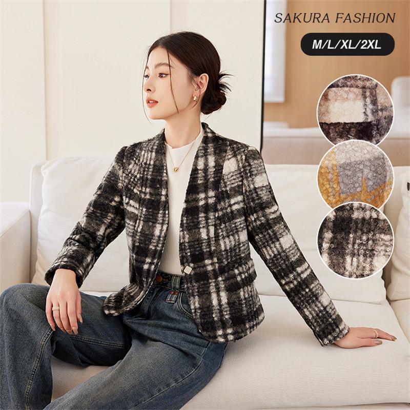 楽天市場】テーラードジャケット ラメツイードジャケット 羽織り 春 秋