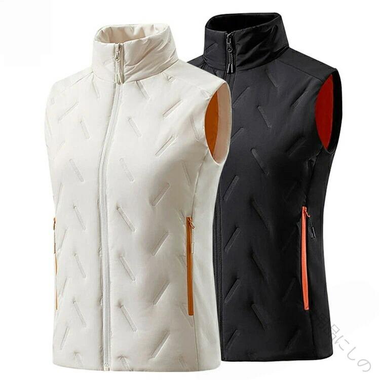 ゴルフベスト レディース 綿入り 蓄熱保温 防寒 秋冬用 ベスト ゴルフウェア スポーツウェア 女性用 カジュアル 通気性抜群 おしゃれなデザインで快適プレー向け 高機能素材使用