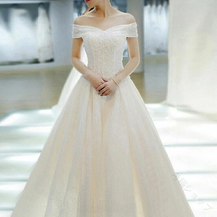 婚礼の儀お召しもの 肩先 袖あり A伝達ルート 婚礼の儀お召しもの 花嫁御寮お召しもの スピード競技 ロングお召しもの 婚礼の儀お召しもの 二次会お召しもの 交歓会 外国で挙式 白いことお召しもの 白 ギアお召しもの S M L XL XXL XXXL レディースファッション-ウェディングドレス