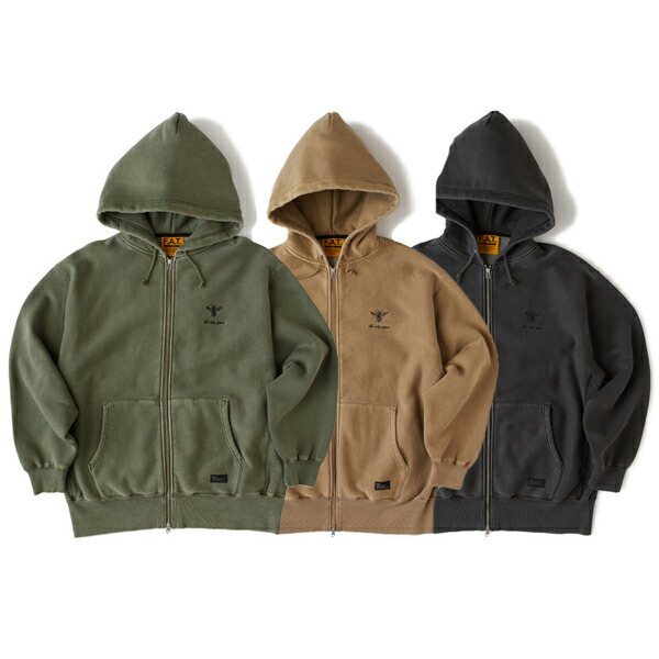 リ*ズ様 【新品】FAT スウェットパーカー コラボ Sb 裏起毛 エフエーティ F.A.T. エフエーティー GENESIS - BLACK SUGAR