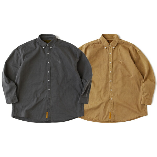 【SALE 30%off】FAT エフエーティー ビックシルエットボタンダウンシャツ B.D.Bee L/S SHIRTS|ONE’S FORTE GP