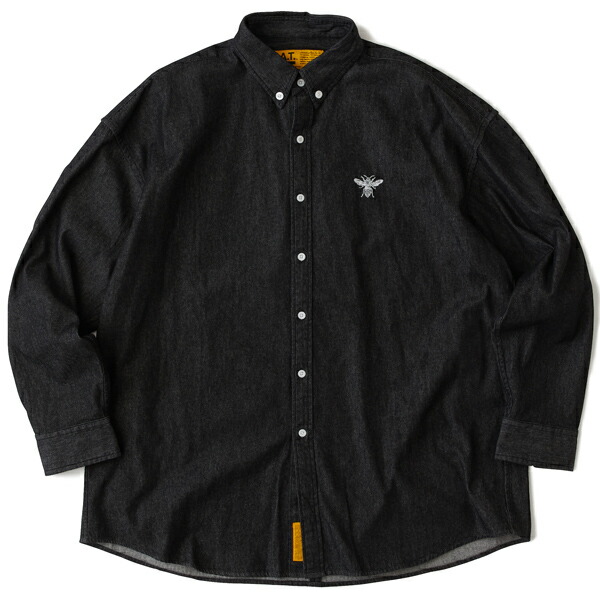 【SALE 30%off】FAT エフエーティー ビックシルエットボタンダウンデニムシャツ B.D.Dee L/S SHIRTS|ONE’S FORTE GP