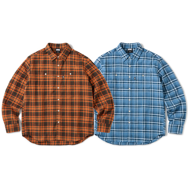 即完売【FTC】STRIPE SHIRT FTC025SUMSH02-BLUE-