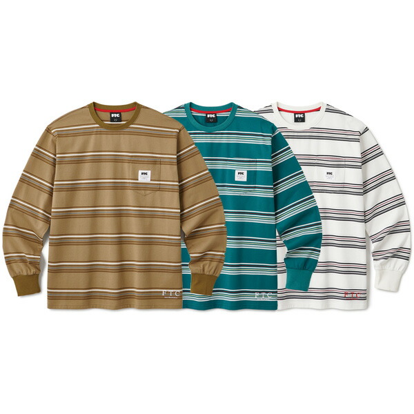 FTC 長袖　Tシャツ 楽天市場】エフティーシー FTC Tシャツ 長袖 ボーダー ブラック