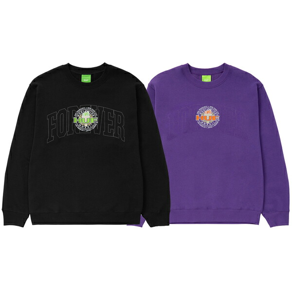 HUF/ハフ 【SALEセール50％off】 FOREVER TORCH CREWNECK【クルーネックスウェット】◆17時までのご注文にて即日発送可能！