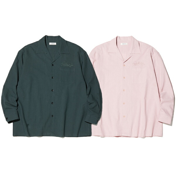 トップス RADIALL LOW AND SLOW OPEN COLLARED SHIRT RADIALL 「OLDIES - OPEN COLLARED SHIRT L/S 」 オープンカラー
